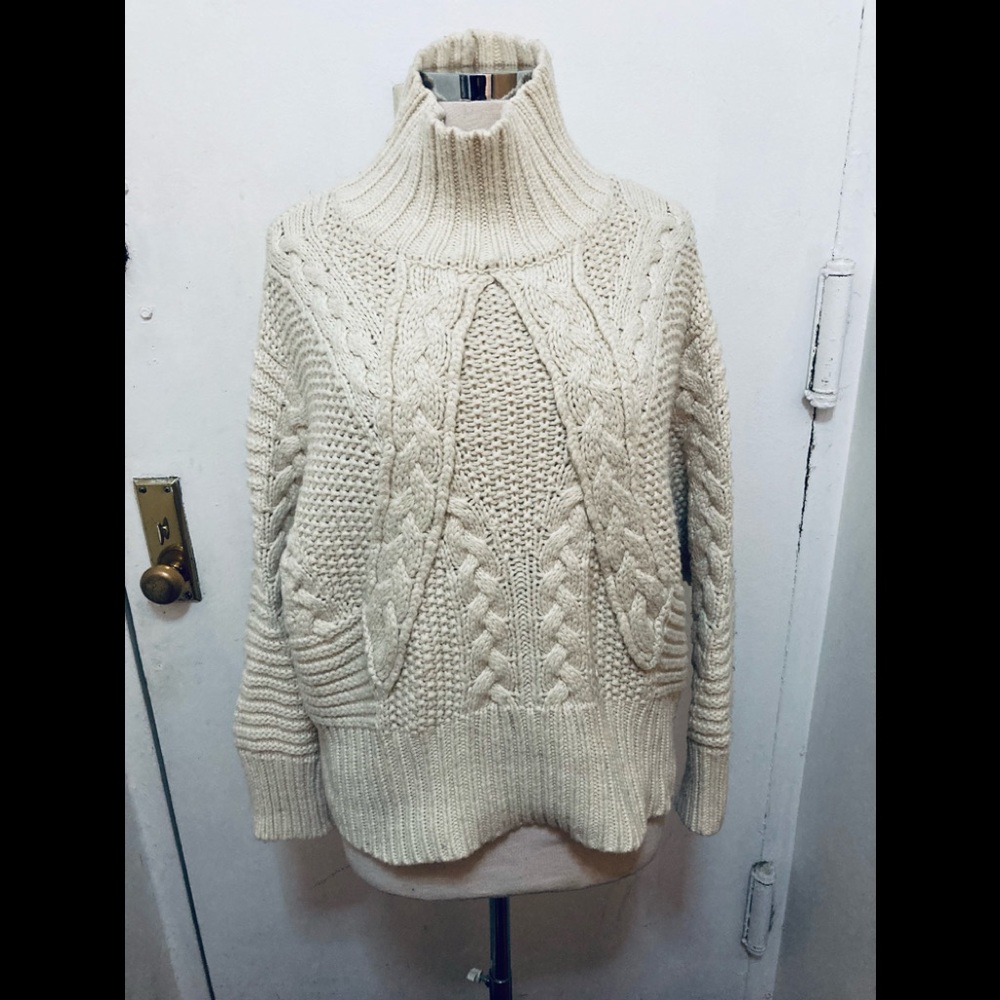 Zara chunky knit turtleneck - Picture 2 of 6